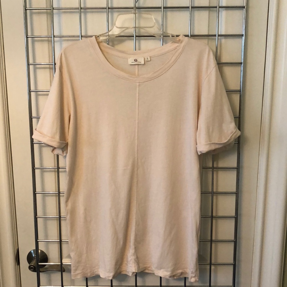 AG jeans light pink T-shirt